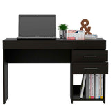 Ibare Two Drawer Computer Desk, One Lower Shelf