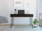 Mumbai Writing Desk, Four Legs, Two Drawers