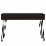 Mumbai Writing Desk, Four Legs, Two Drawers