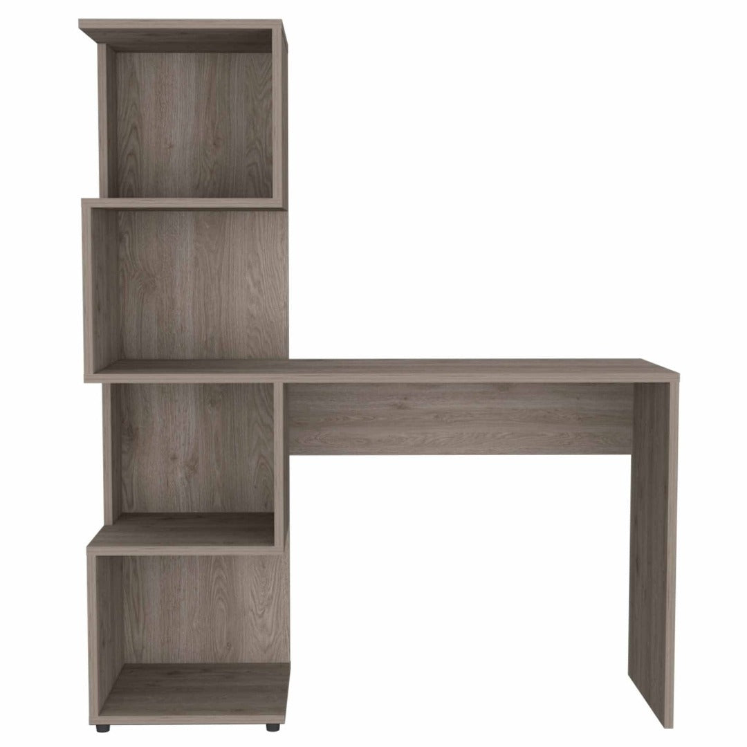 Vik Writing Desk, Four Shelves