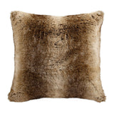 Faux Wolf Fur Euro Sham