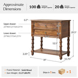 Multi-Functional Wooden Nightstand with USB & Open Shelf(Optional Types)