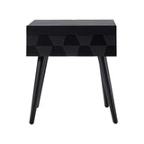 Vivian Mid-century Modern Nightstand with Charging Station(Optional Types)