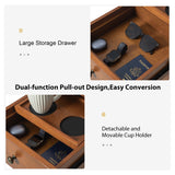 Vira End Table with Storage and Built-in Outlets(Optional Types)