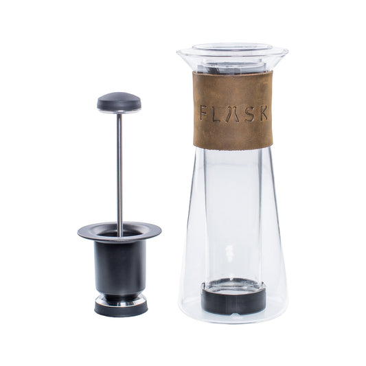 ethoz® FLASK Glass French Press