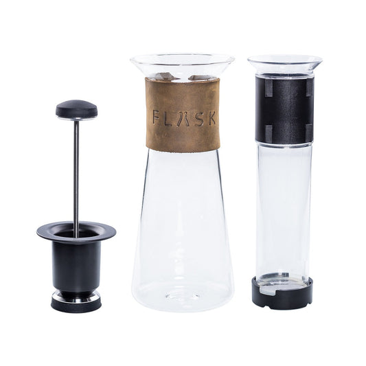 ethoz® FLASK Glass French Press