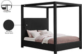 Eden Canopy Bed - Luxury Boucle Fabric Design for Serene Sleep, Elegant Style, and Cozy Retreat