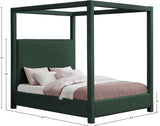 Eden Canopy Bed - Luxury Boucle Fabric Design for Serene Sleep, Elegant Style, and Cozy Retreat