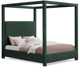 Eden Canopy Bed - Luxury Boucle Fabric Design for Serene Sleep, Elegant Style, and Cozy Retreat