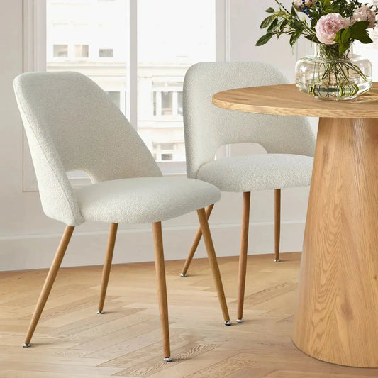 Edwin Modern Upholstered Dining Chair (Set of 2)