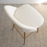 Edwin Boucle Upholstered Counter Stool (Set of 3)