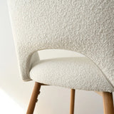 Edwin Boucle Upholstered Counter Stool (Set of 3)