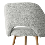 Edwin Boucle Upholstered Counter Stool (Set of 4)