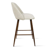 Edwin 26" Modern Upholstered Counter Stool (Set of 3)