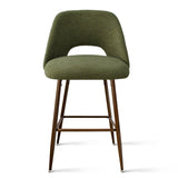 Edwin 26" Modern Upholstered Counter Stool (Set of 3)