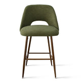 Edwin 26" Modern Upholstered Counter Stool (Set of 3)