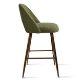 Edwin 26" Modern Upholstered Counter Stool (Set of 3)