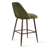 Edwin 26" Modern Upholstered Counter Stool (Set of 3)