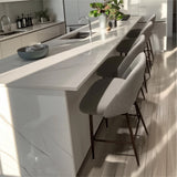 Edwin 26" Modern Upholstered Counter Stool (Set of 3)