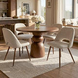 Edwin Modern Upholstered Dining Chair (Set of 4)