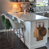 Edwin Boucle Upholstered Counter Stool (Set of 2)