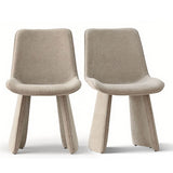 Elsa Modern Upholstered Dining Chairs (Set of 2)