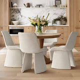 Elsa Modern Upholstered Dining Chairs (Set of 6)