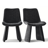 Elsa Modern Upholstered Dining Chairs (Set of 2)