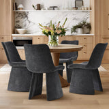 Elsa Modern Upholstered Dining Chairs (Set of 4)