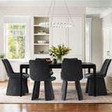 Elsa Modern Upholstered Dining Chairs (Set of 4)