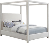 Emerson Luxurious Mid Century Modern Canopy Bed Frame for Ultimate Comfort and Style in Bedrooms