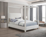 Emerson Luxurious Mid Century Modern Canopy Bed Frame for Ultimate Comfort and Style in Bedrooms