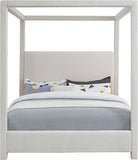 Emerson Luxurious Mid Century Modern Canopy Bed Frame for Ultimate Comfort and Style in Bedrooms