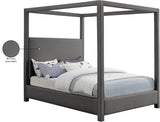 Emerson Luxurious Mid Century Modern Canopy Bed Frame for Ultimate Comfort and Style in Bedrooms