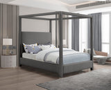 Emerson Luxurious Mid Century Modern Canopy Bed Frame for Ultimate Comfort and Style in Bedrooms