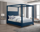 Emerson Luxurious Mid Century Modern Canopy Bed Frame for Ultimate Comfort and Style in Bedrooms