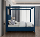Emerson Luxurious Mid Century Modern Canopy Bed Frame for Ultimate Comfort and Style in Bedrooms