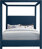Emerson Luxurious Mid Century Modern Canopy Bed Frame for Ultimate Comfort and Style in Bedrooms