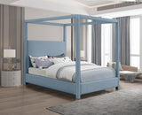 Emerson Luxurious Mid Century Modern Canopy Bed Frame for Ultimate Comfort and Style in Bedrooms