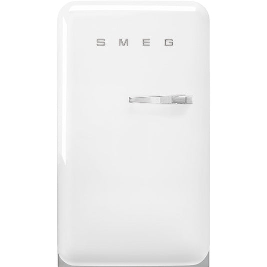 Refrigerator Retro-style White Glossy