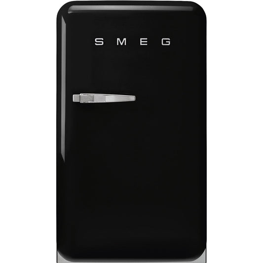 Refrigerator Retro-style Black Glossy