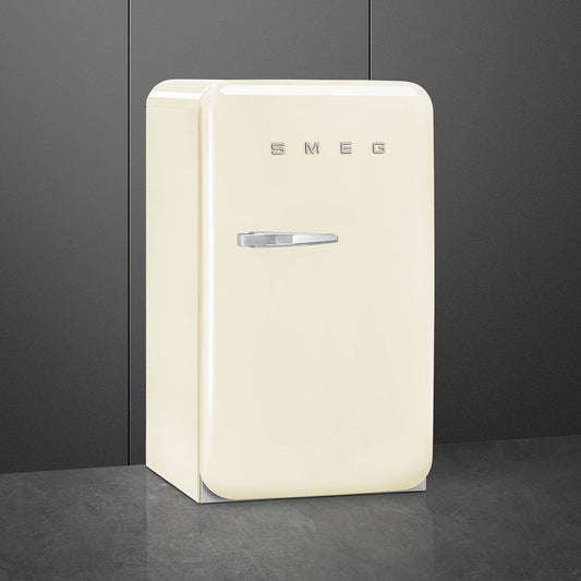 Retro-Style Refrigerator (4.3 cu ft, Right Hinge) - Cream