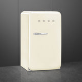 Refrigerator Retro-style Cream Glossy