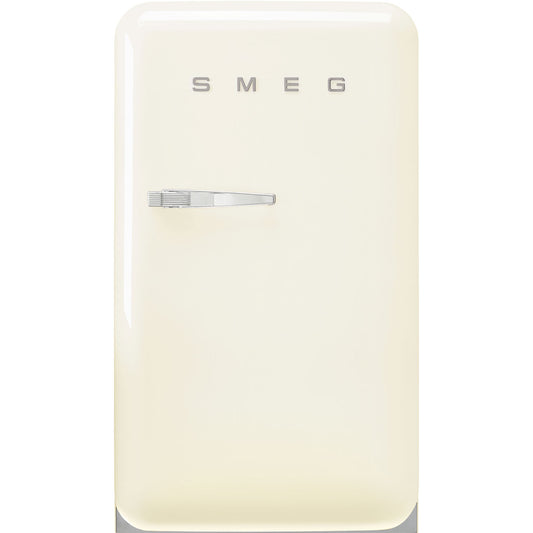 Refrigerator Retro-style Cream Glossy