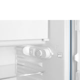 Refrigerator Retro-style Pastel blue Glossy