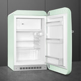 Refrigerator Retro-style Pastel green Glossy