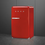 Retro-Style Refrigerator (4.3 cu ft, Right Hinge) - Red