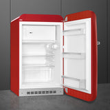 Retro-Style Refrigerator (4.3 cu ft, Right Hinge) - Red