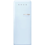 Refrigerator Retro-style Pastel blue Glossy