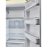 Refrigerator Retro-style Cream Glossy